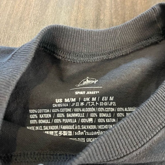 Walt Disney Disneyland Black Plaid Spirit Jersey Women Medium Bin K-26 - Picture 4 of 6